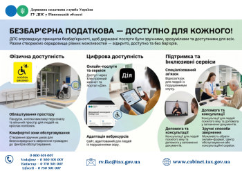 Безбар'єрна податкова - доступно для кожного!