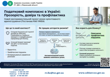 Податковий комплаєнс: прозорість, довіра та профілактика порушень