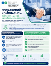 Податковий комплаєнс - партнерство, довіра, відповідальність, розвиток