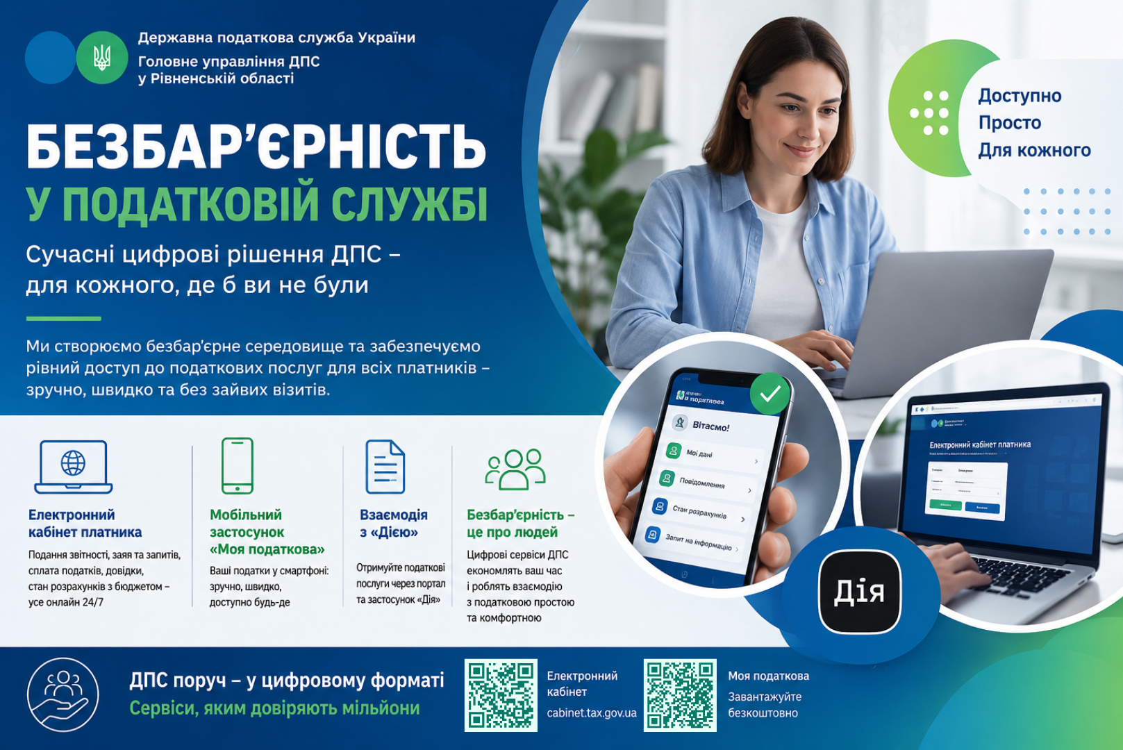 Безбар'єрність у податковій службі