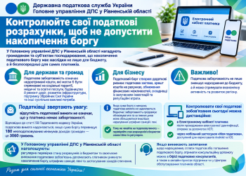 Контролюйте свої податкові розрахунки, щоб не допустити накопичення боргу 