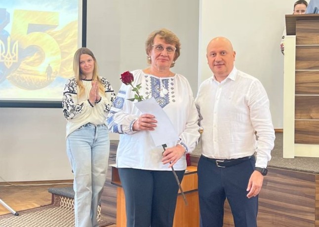 У Головному управлінні ДПС у Рівненській області відзначили День Незалежності України. Фото № 7/6